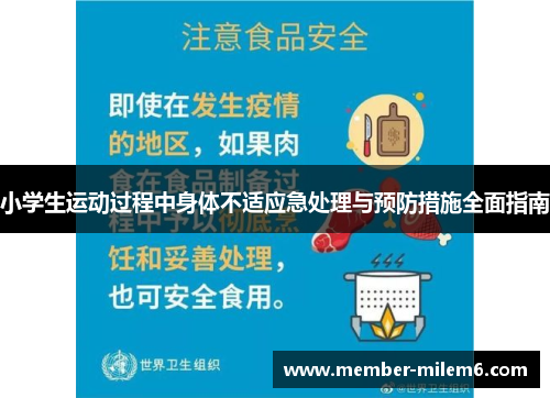 小学生运动过程中身体不适应急处理与预防措施全面指南